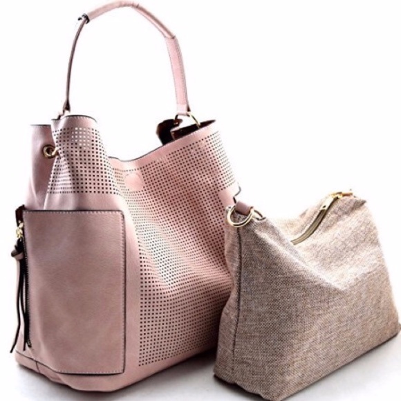 Le Miel Dark Blush Vegan Handbag - Picture 2 of 11